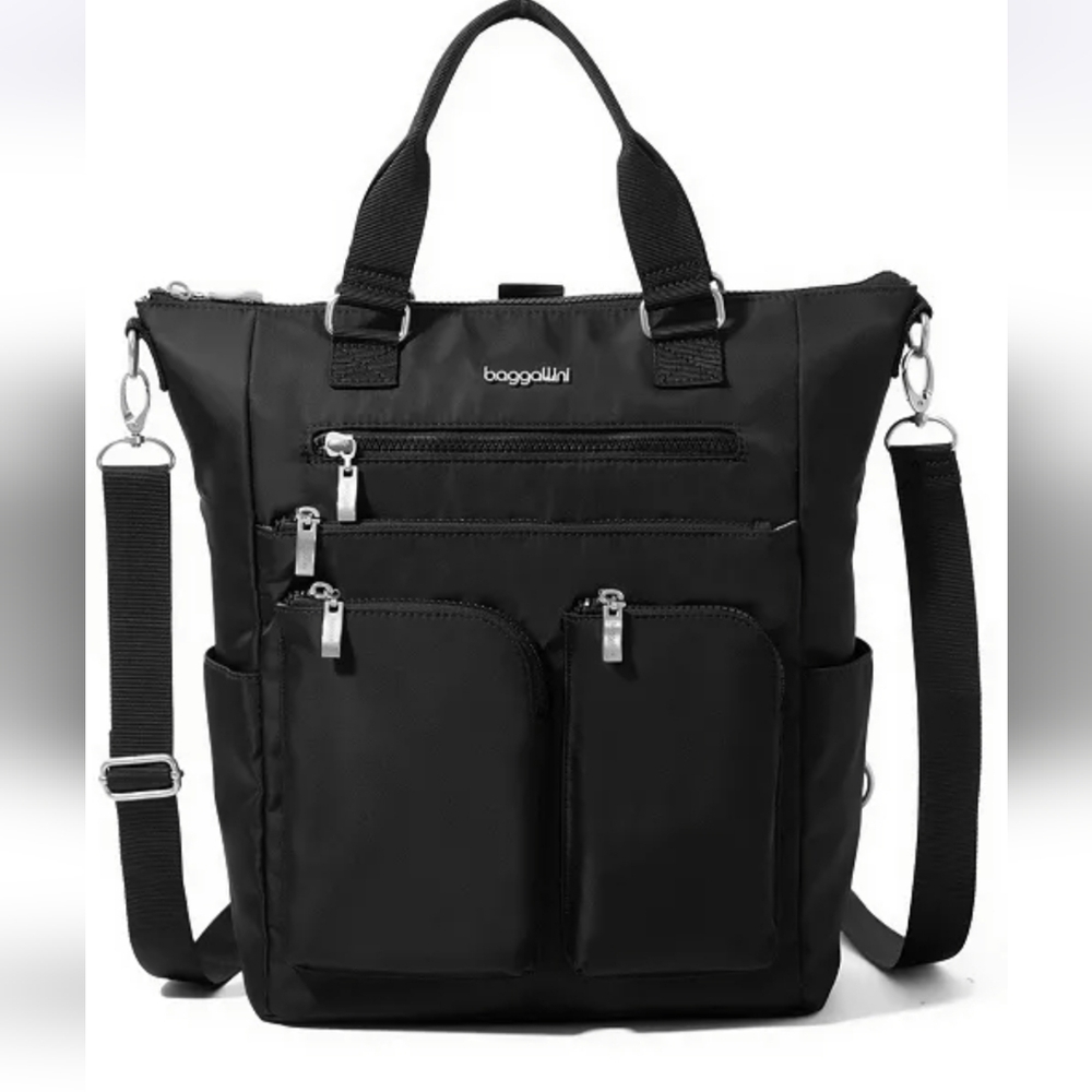 Baggallini All Set 3 In 1 Tote Backpack
